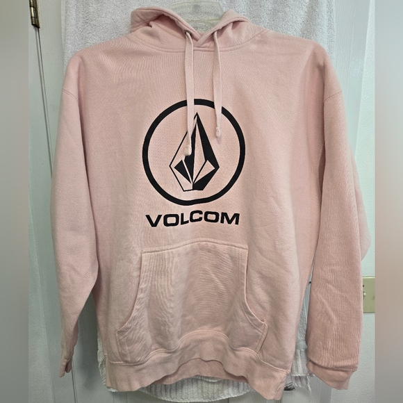 Volcom Hoodie Women's XL Pink EUC - Picture 1 of 5